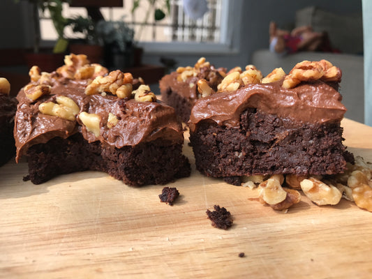 Vegan/Gluten free Nut Butter Brownie